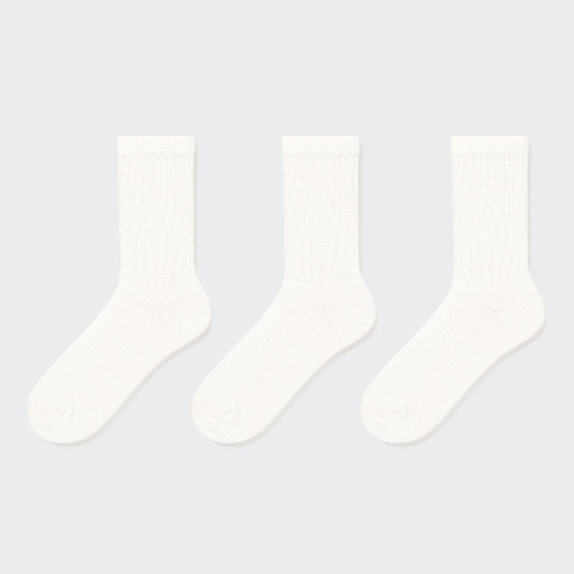 Ribbed Socks (3 Pairs) UNIQLO US