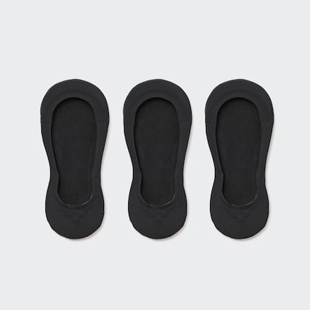 Sheer Invisible No-Show Socks (Three Pairs)
