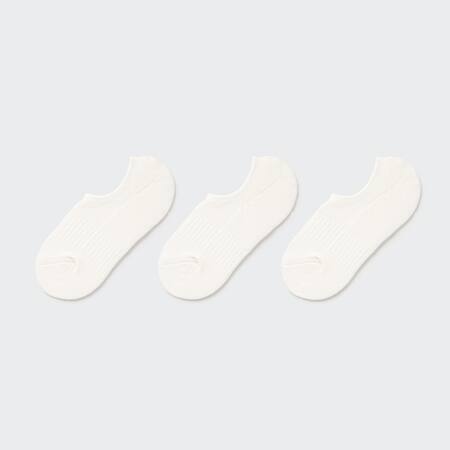 Invisible No-Show Sports Socks (Three Pairs)