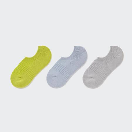 Invisible No-Show Sports Socks (Three Pairs)