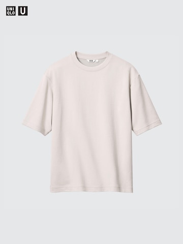 Uniqlo U AIRism Cotton Oversized Crew Neck Half Sleeve T-Shirt