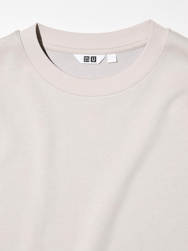 AIRism Cotton Oversized T-Shirt | Half-Sleeve
