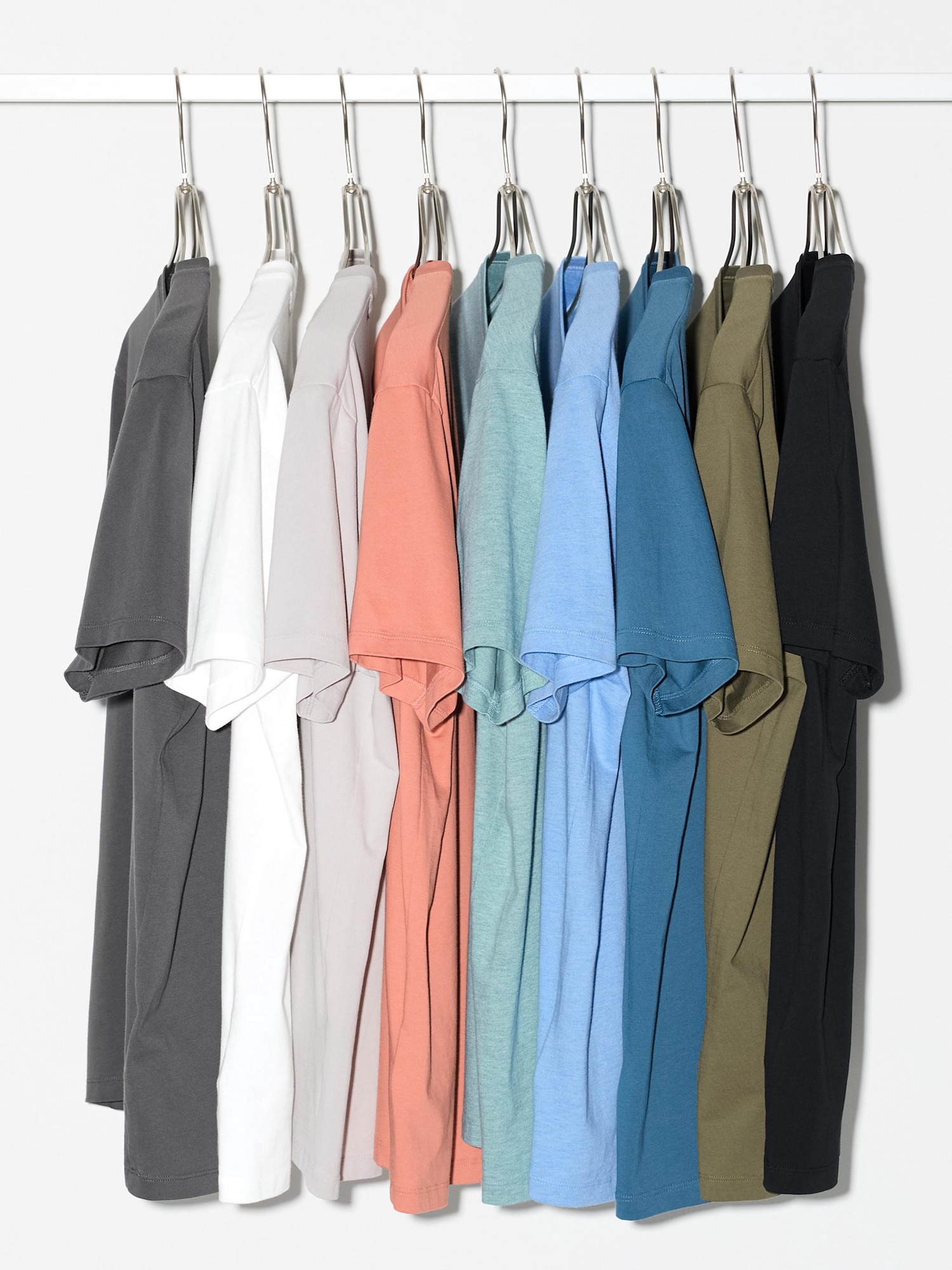 ★COOR★ 2PACK Supima Cotton T-Shirt CMN3TS01V-2PA American Grown Supima 100% Cotton 6oz Short Sleeve T-Shirts
