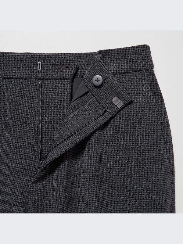 Smart Ankle Pants (2-Way Stretch Houndstooth, Tall)