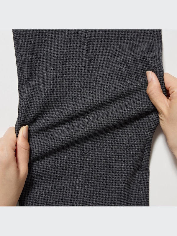 Smart Ankle Pants (2-Way Stretch Houndstooth, Tall)