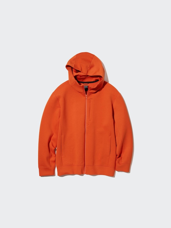 Stretch Dry Sweat Long-Sleeve Full-Zip Hoodie