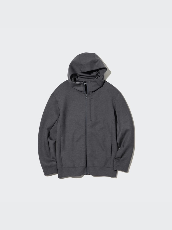 Stretch Dry Sweat Long-Sleeve Full-Zip Hoodie