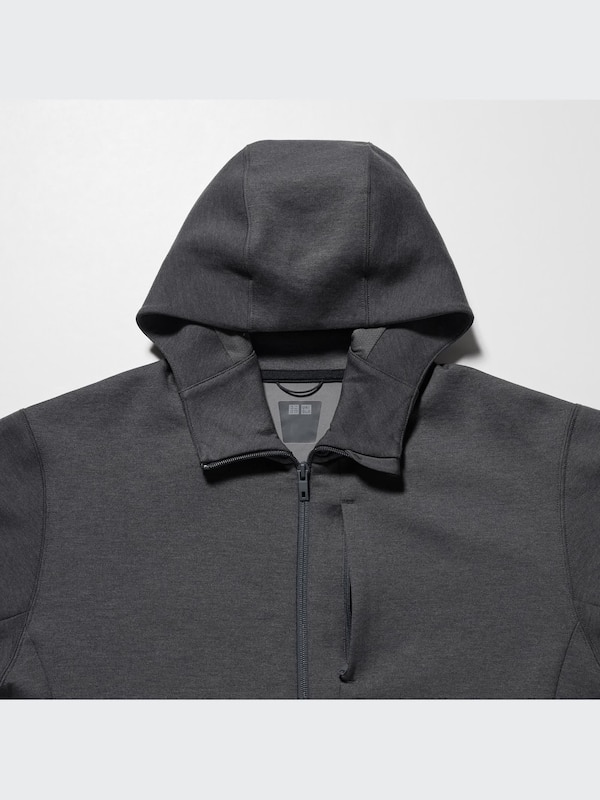 Stretch Dry Sweat Long-Sleeve Full-Zip Hoodie