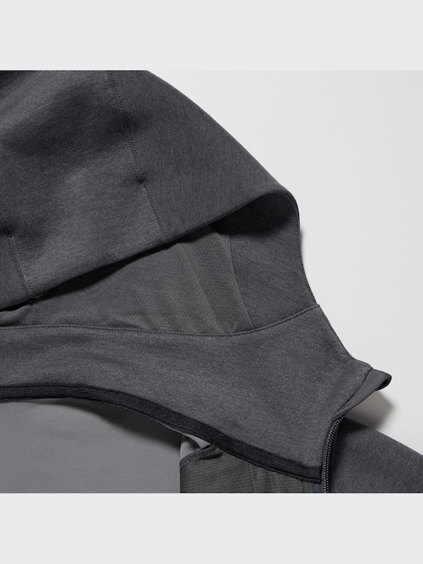 Stretch Dry Sweat Long-Sleeve Full-Zip Hoodie