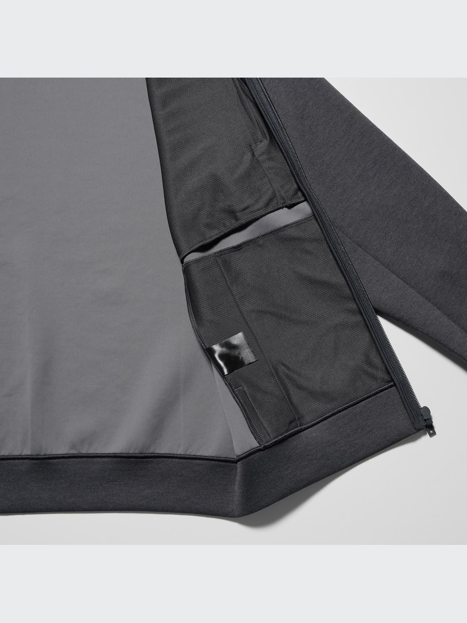 Men's Stretch Dry Sweat Long-Sleeve Full-Zip Hoodie | UNIQLO US