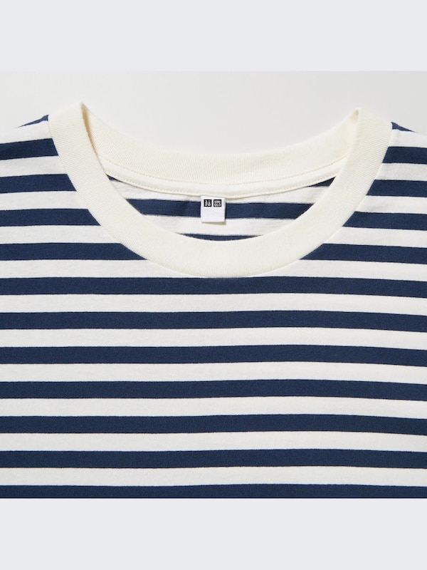 Oversized Striped T-Shirt | Half-Sleeve