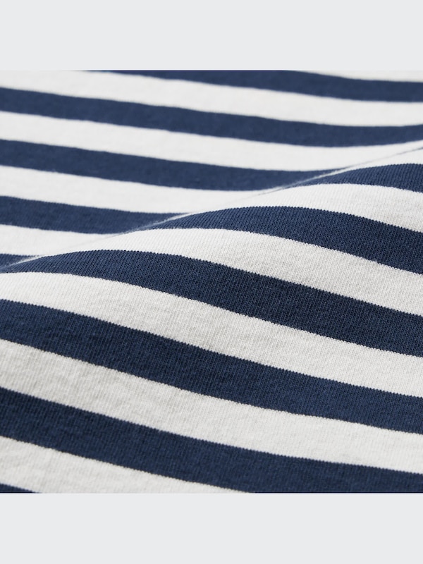 Oversized Striped T-Shirt | Half-Sleeve