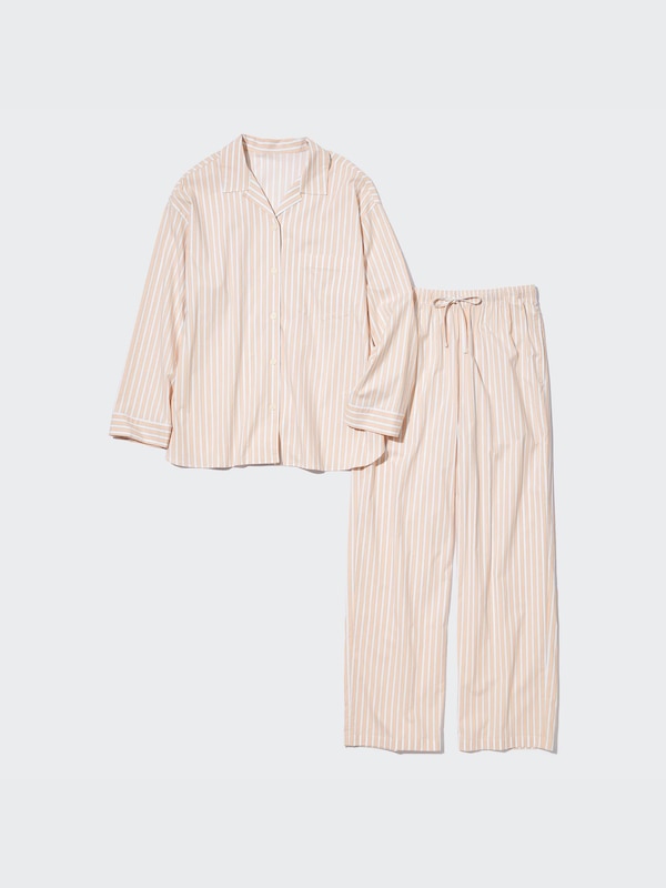 SOFT STRETCH STRIPED PAJAMAS (LONG SLEEVE)