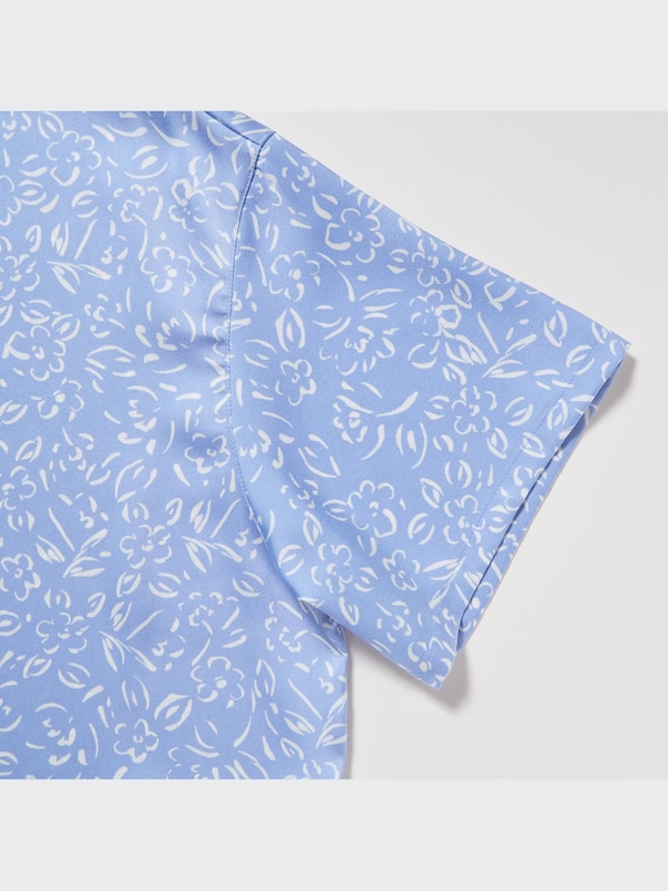 Satin Short-Sleeve Pajamas