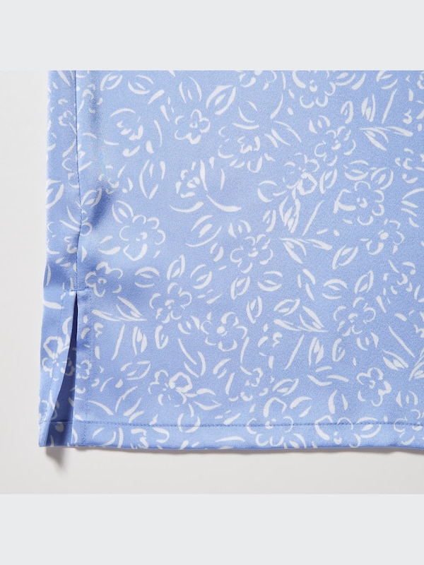 Satin Short-Sleeve Pajamas
