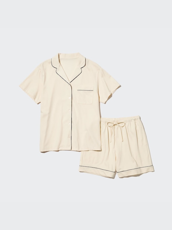 AIRism Cotton Short-Sleeve Pajamas | UNIQLO US