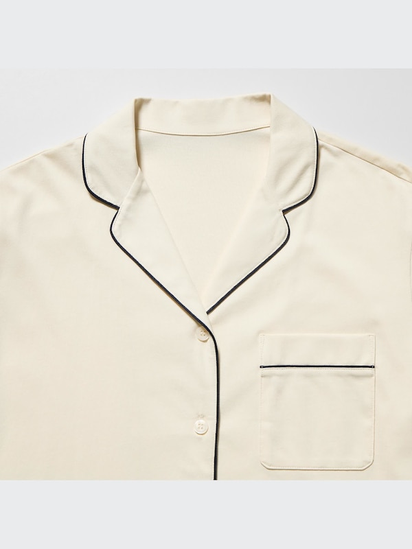 AIRism Cotton Short-Sleeve Pajamas