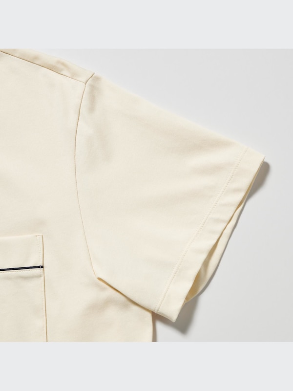 AIRism Cotton Short-Sleeve Pajamas