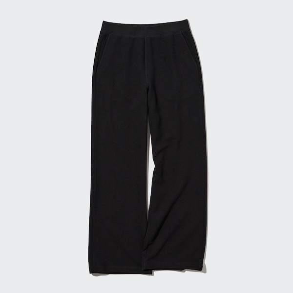 Ultra Stretch Waffle Straight Pants | UNIQLO US