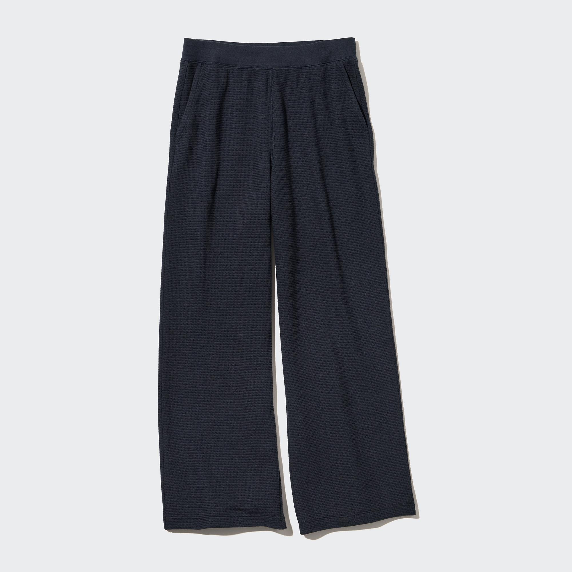 EXTRA STRETCH WAFFLE STRAIGHT PANTS