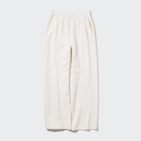 Ultra Stretch Waffle Straight Pants | UNIQLO US