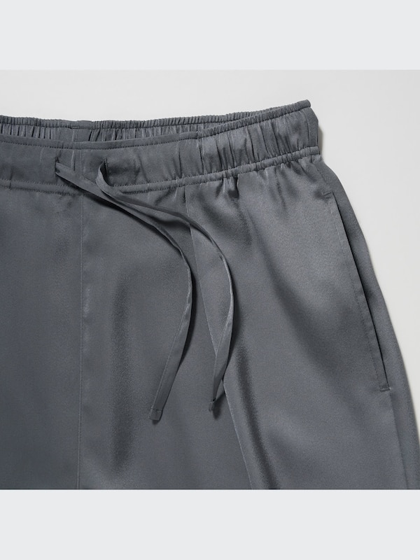 Satin Drape Jogger Pants