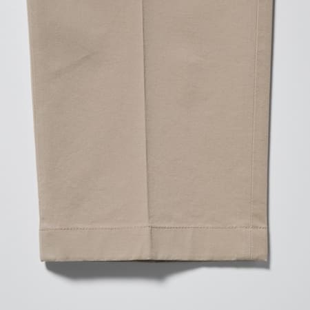 Smart Cotton Ankle Length Trousers | UNIQLO GB
