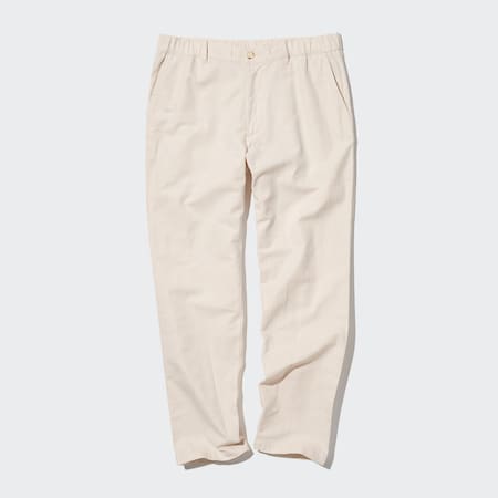 Linen Blend Relaxed Fit Trousers