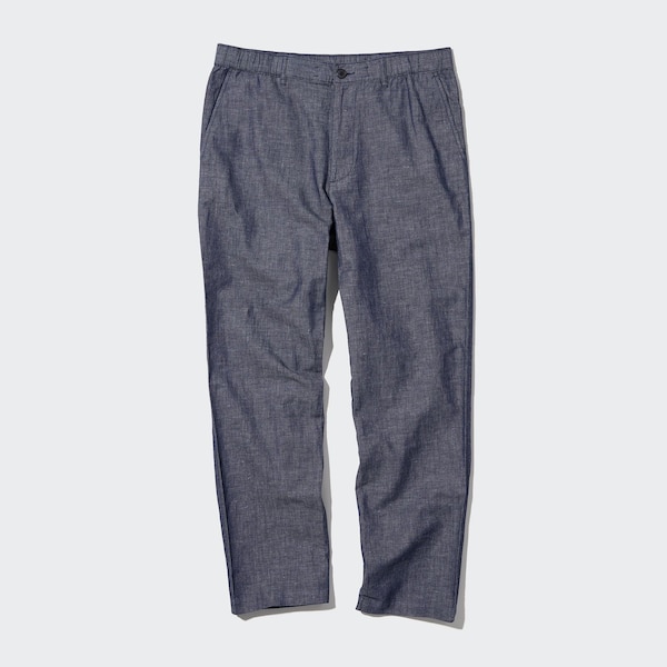 Linen Blend Relaxed Pants | UNIQLO US