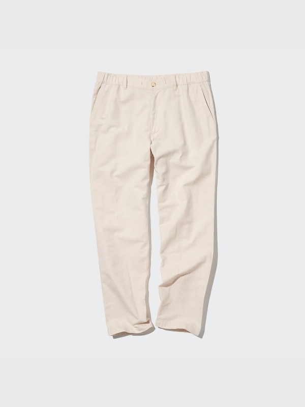 Linen Blend Relaxed Pants