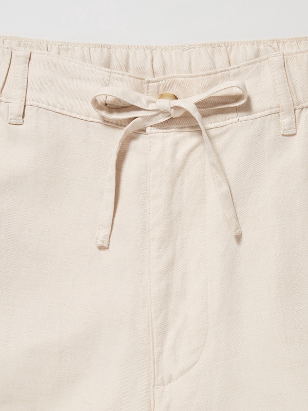 Linen Blend Relaxed Pants