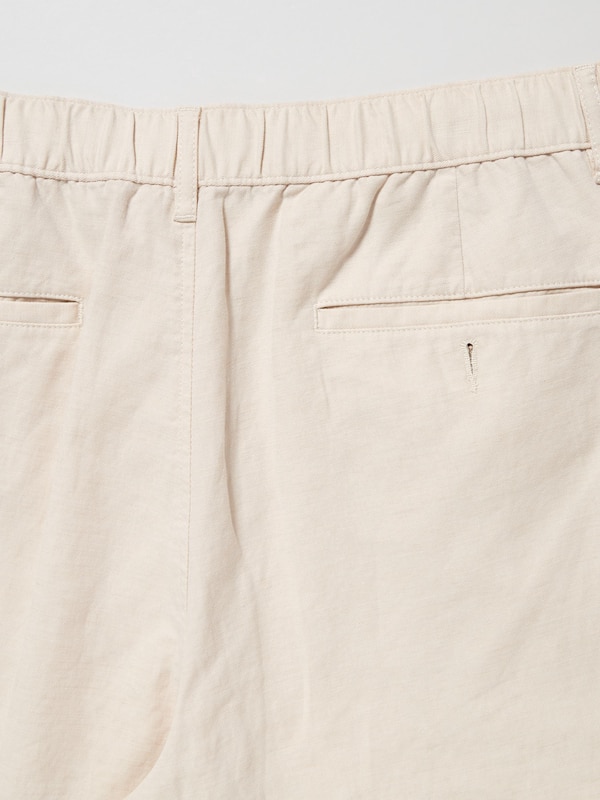 Linen Blend Relaxed Pants