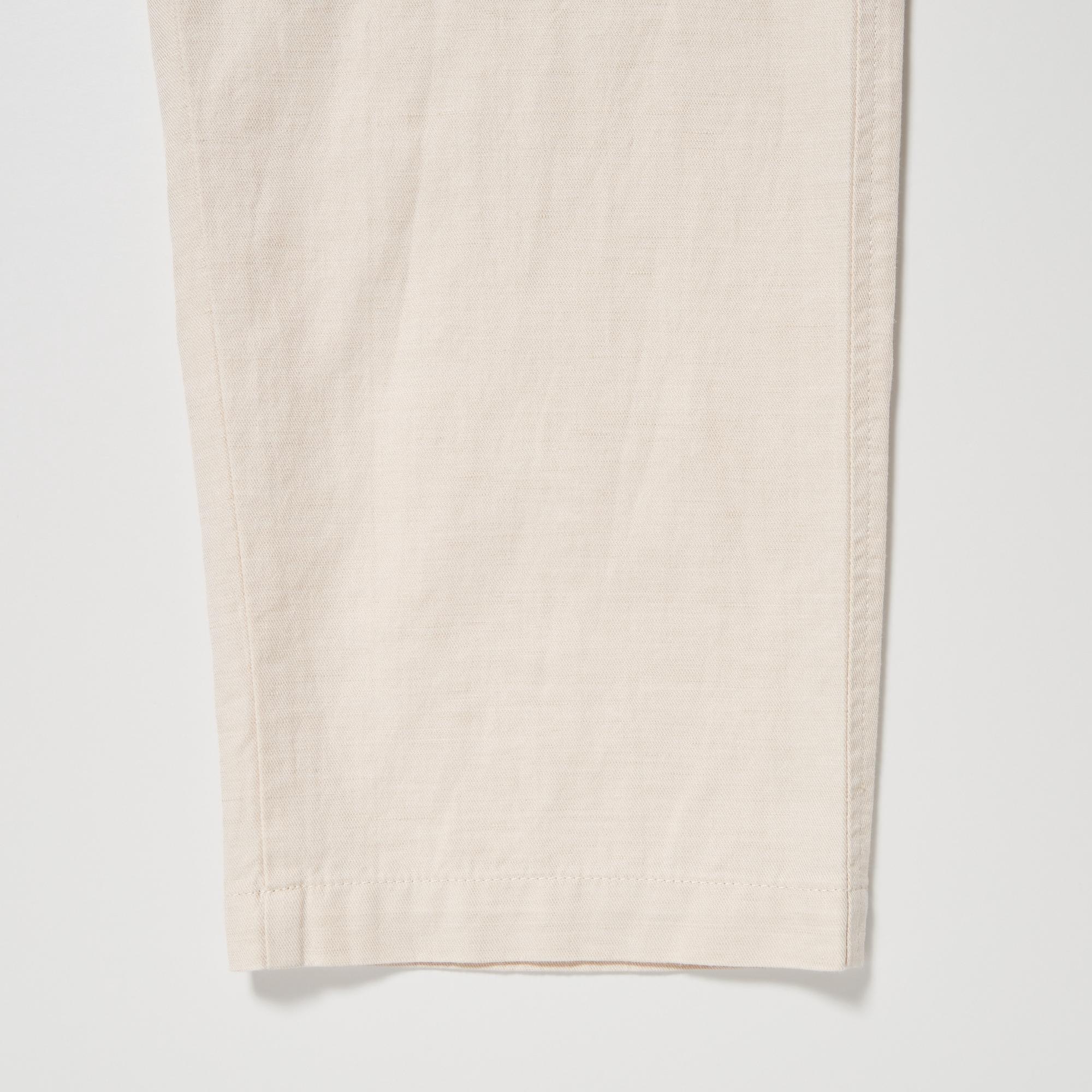 Linen Blend Relaxed Fit Trousers | UNIQLO EU