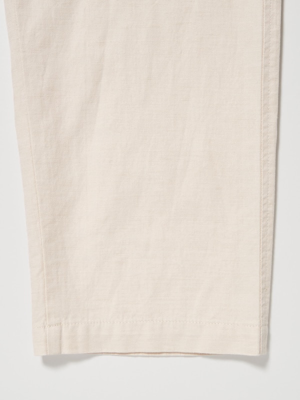 Linen Blend Relaxed Pants