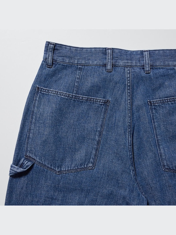 Denim Work Pants (Cotton Linen)