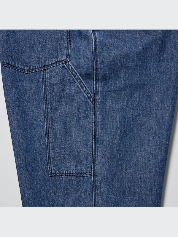 Denim Work Pants (Cotton Linen)