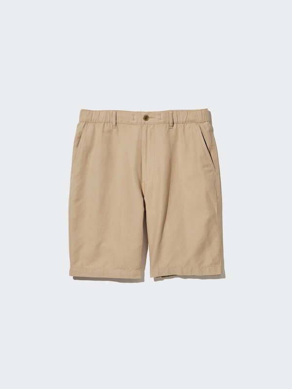 Linen Blend Shorts (9.5")