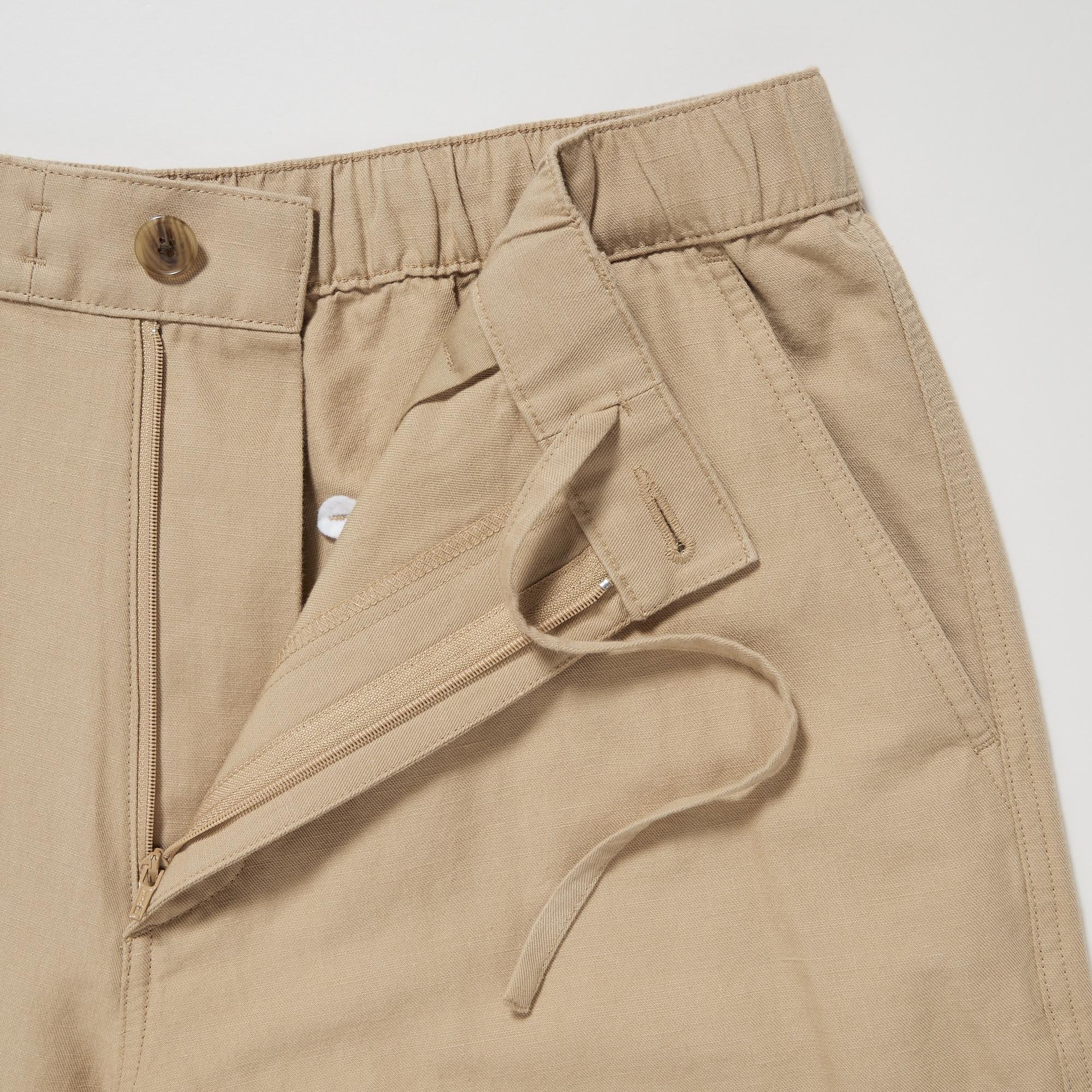 Linen shorts uniqlo sale