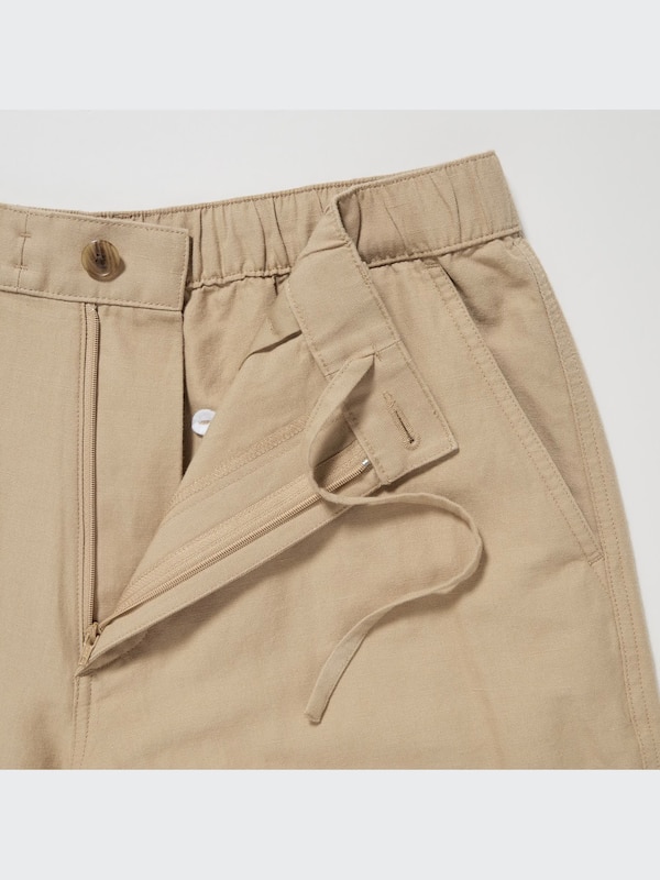 Linen Blend Shorts (9.5")