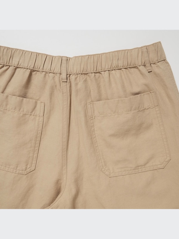Linen Blend Shorts (9.5")