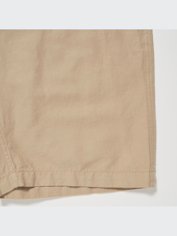 Linen Blend Shorts (9.5")