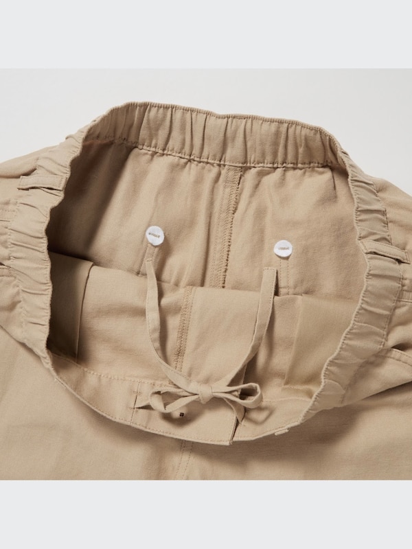 Linen Blend Shorts (9.5")