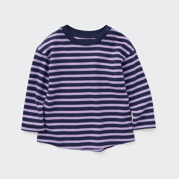 Cotton Crew Neck Long-Sleeve T-Shirt | UNIQLO US