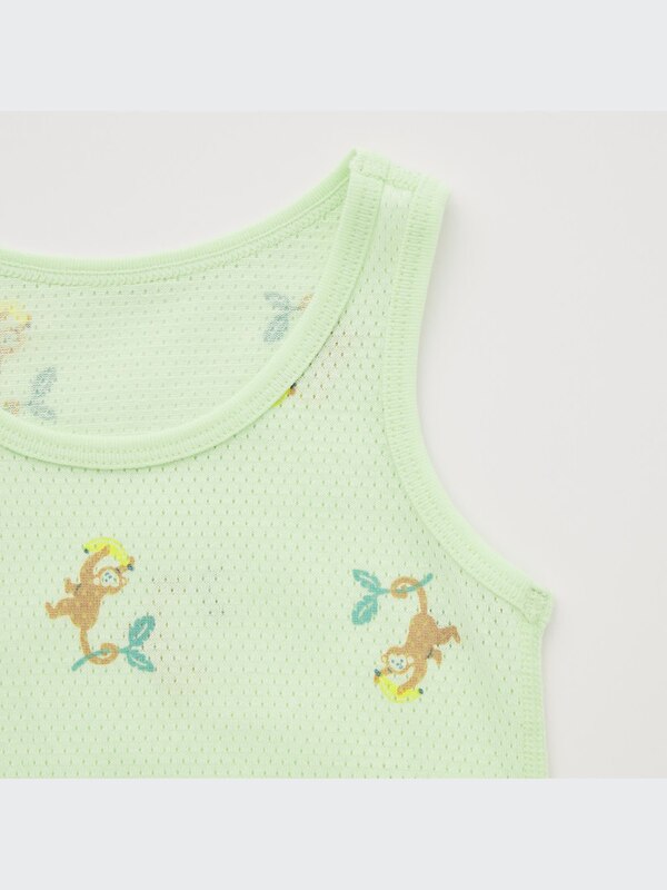 JOY OF PRINT COTTON MESH TANK TOP 2P