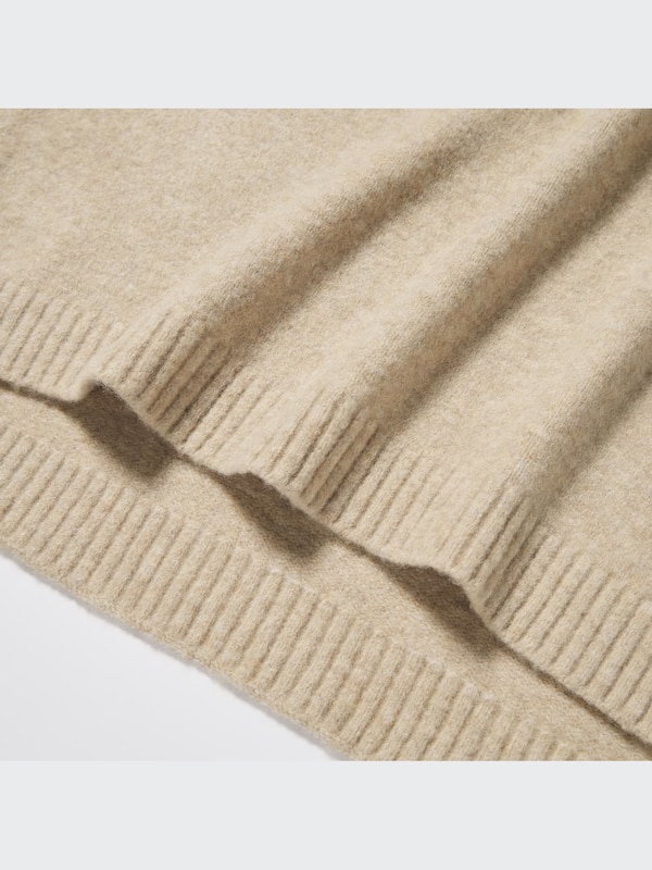 SOUFFLÉ YARN KNITTED SCARF