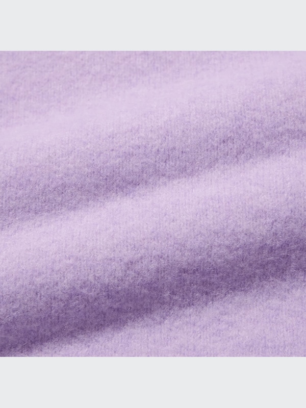 SOUFFLÉ YARN KNITTED SCARF