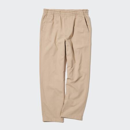 Washed Jersey Ankle Length Trousers