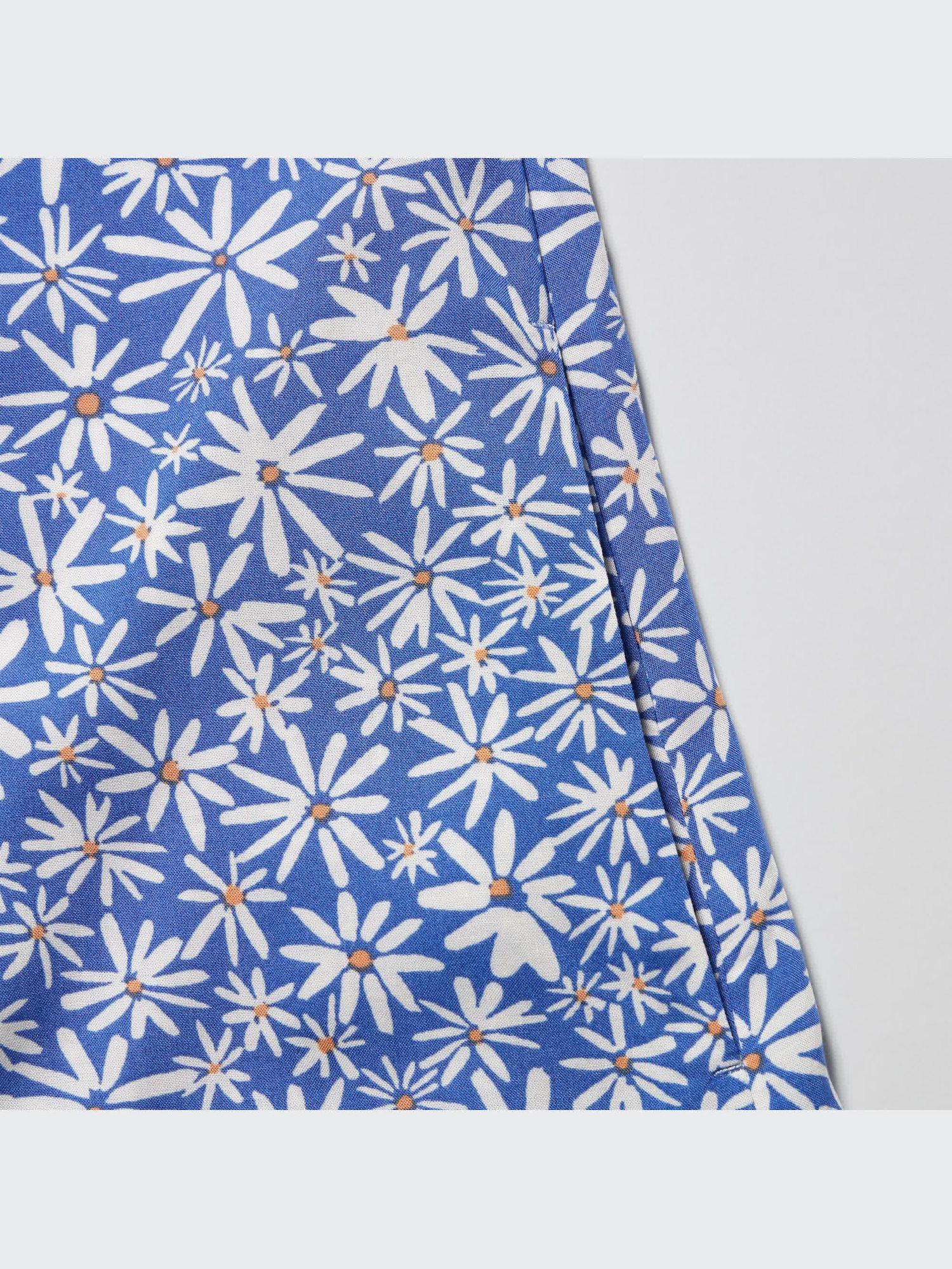 Printed V-Neck Long-Sleeve Mini Dress - thumbnail 7