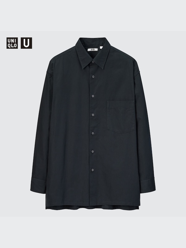 U Oversized Long-Sleeve Shirt