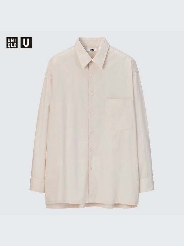 U Oversized Long-Sleeve Shirt